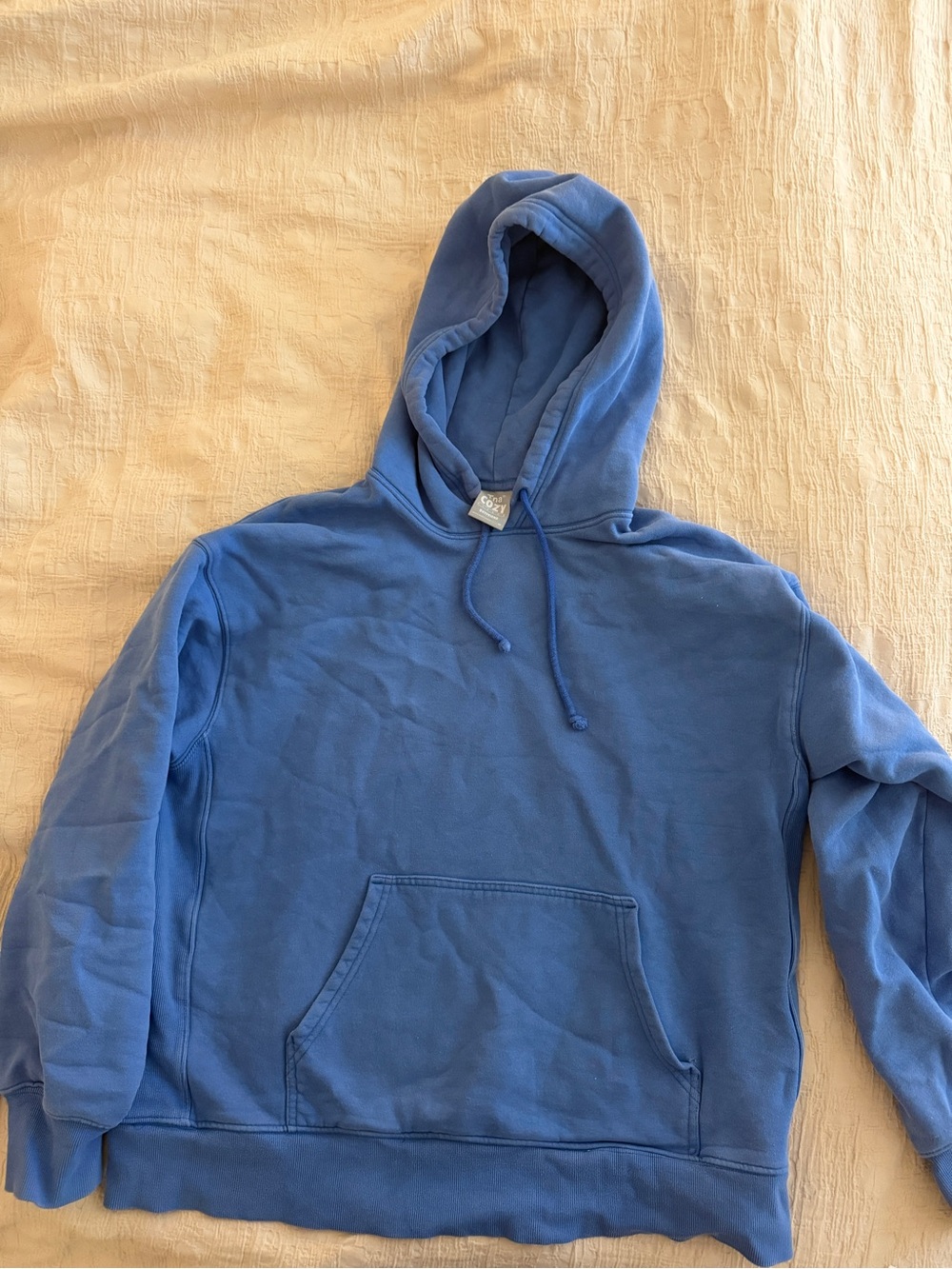 TNA Blue Pullover Hoodie